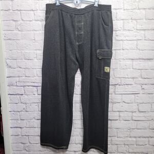 VTG BTL Beyond The Limit Jogger Pants Men 3X Baggy Wide Leg Cargo Y2K Activewear